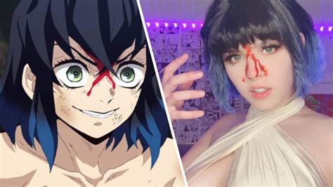 Inosuke Muestra Sus Secuelas De Batalla En Este Cosplay Genderbend