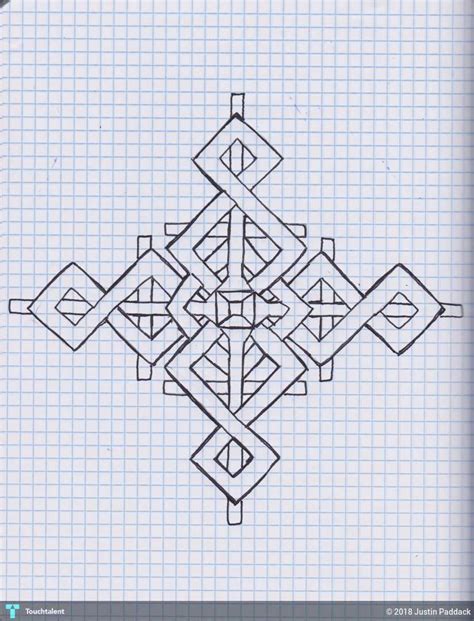 Graph Paper Design Sketching Justin Paddack Touchtalent