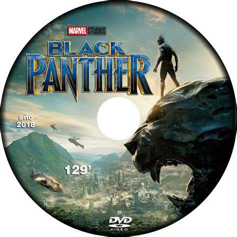 Caratulas De Películas Dvd Para Cajas Cd Black Panther 2018