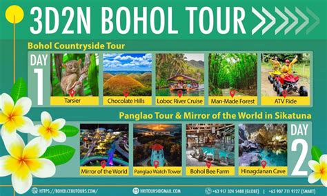 Bohol Tour Package Cebu Bohol Tour Budget Friendly Tours By Hri
