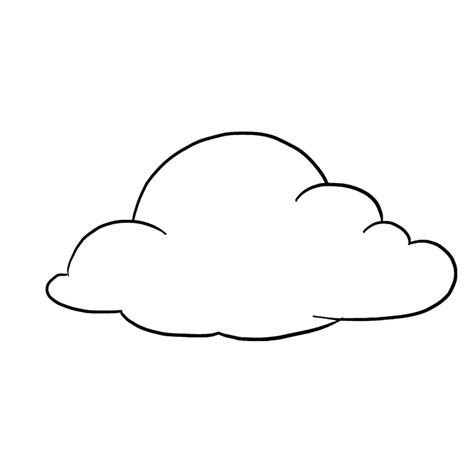 Cloud Drawing at PaintingValley.com | Explore collection of Cloud Drawing png image
