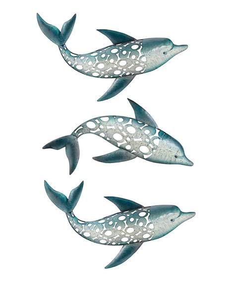 Another Great Find On Zulily Dolphin Outdoor Wall Décor Set Of