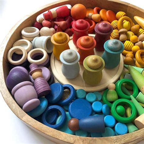 Redefine learning with smart diy wooden toys found only at alibaba.com. loose parts and beautiful colors. | Diy montessori toys ...