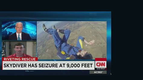 surviving a seizure while skydiving cnn video