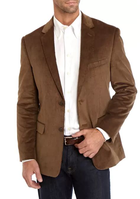 Saddlebred® Brown Corduroy Sport Coat Belk