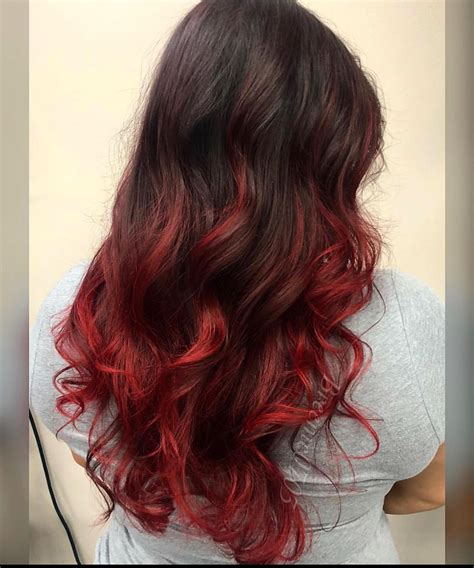 Updated Stunning Red Balayage Hairstyles August
