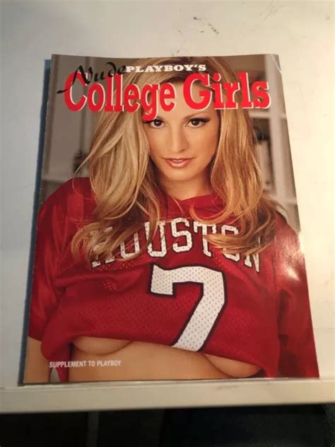 Playboy S Adult Magazine Nude College Girls Really Nice