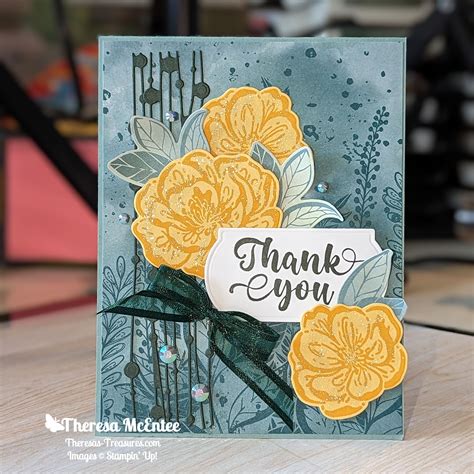 Stampin Up Online Exclusives Theresas Treasures Paper Crafts