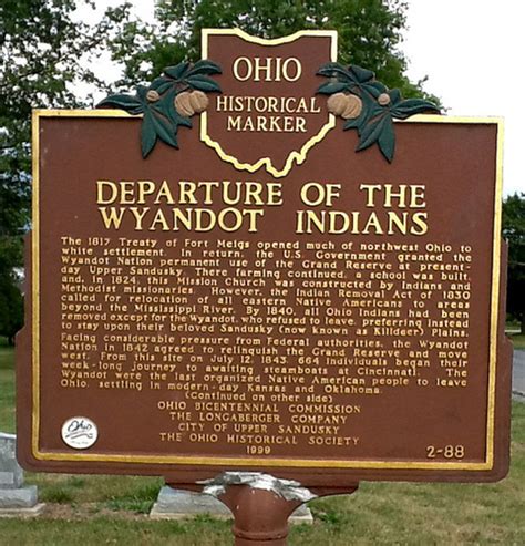 Was The Indigenous Wyandotte Nation Of Ohio Forced Out Or Paid To Leave