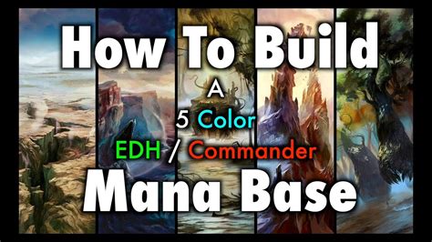 Mtg How To Build A 5 Color Edh Commander Mana Base For Magic The