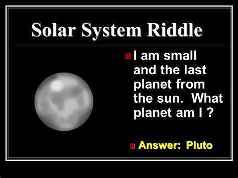 Funny Riddles About Planets