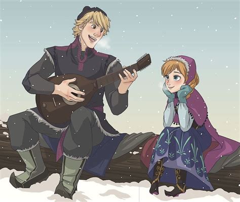 Kristoff And Anna Fantastic And Fun Frozen Fan Art Disney