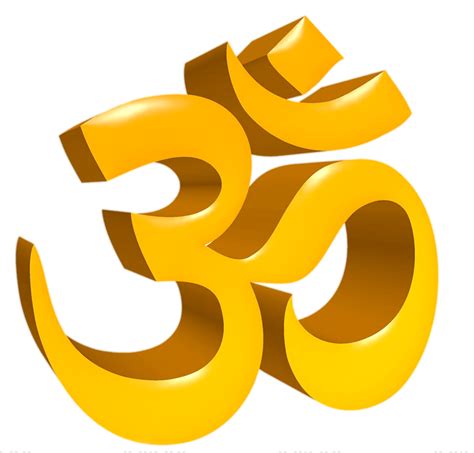 Oṃ, ॐ , ओ३म्) is a sacred sound and a spiritual symbol in indian religions. 3D om png images with alpha transparent background