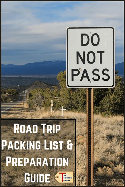 Road Trip Packing List And Preparation Guide Artofit