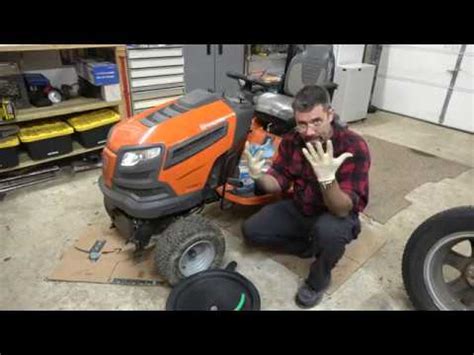 Tighten oil plug securely each time you check the oil level. Husqvarna TS354D Oil Change. How To Change The Oil On Any ...
