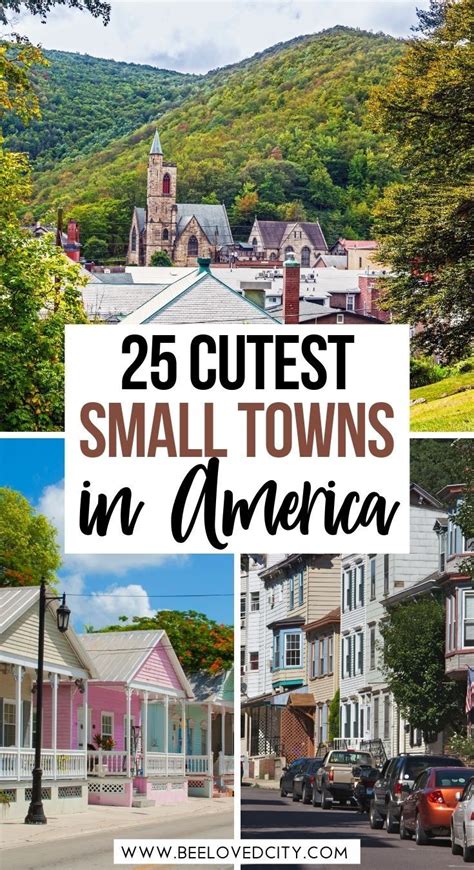 Discover The Most Beautiful Small Towns In America Quaint Small Towns