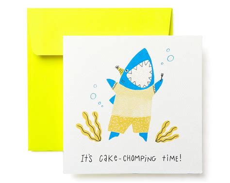 Celebrate a special day with birthday cards from etsy. Shark Birthday Greeting Card for Kids - American Greetings