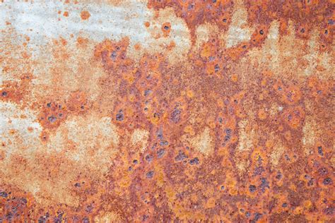 rusted metal texture of old red rust good grunge background free