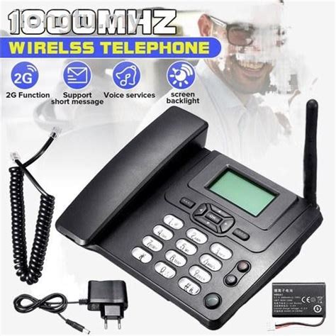 Huaweii Ets3125i Wireless Gsm Desk Telephone Mobile Phone Support Sim