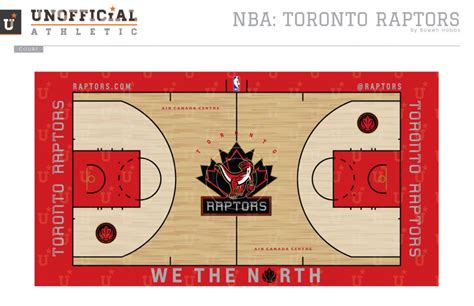 Unofficial Athletic Nba2017raptorscourt