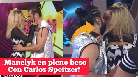 Manelyk En Pleno Beso Con Carlos Speitzer YouTube