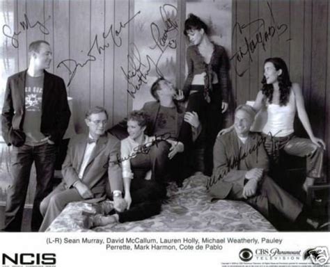Ncis Cast Signed Autographed Promo Photo Mark Harmon 6