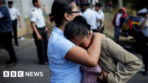 Guatemala Officials And Police Charged Over Girls Shelter Blaze Bbc News