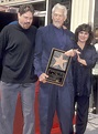 Actor James Coburn, son James Coburn IV and daughter Lisa Coburn...