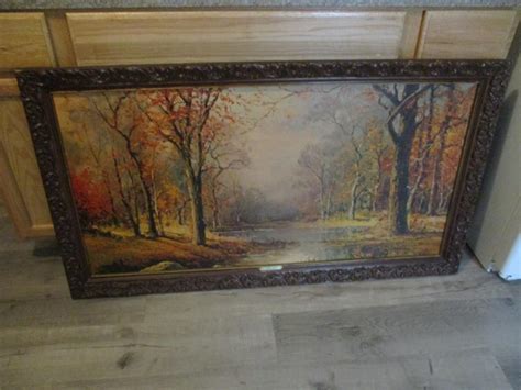 Vintage Robert Wood October Morn Print I