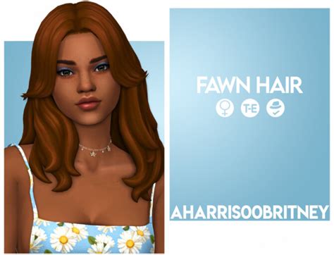 Fawn Hair At Aharris00britney Sims 4 Updates