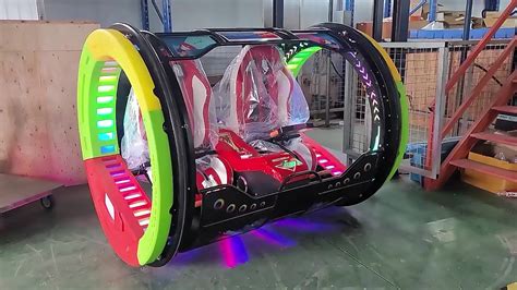 Amusement Park Rides New 360 Degree Rolling Electric Swing Happy Car