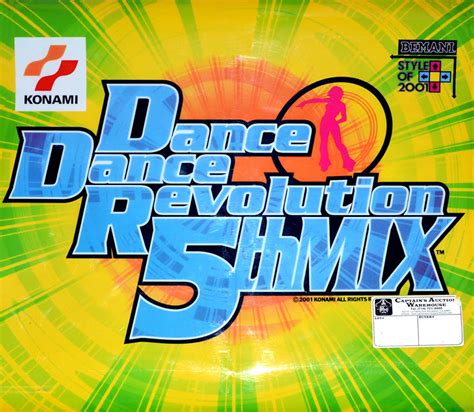 Dance Dance Revolution 5thmix Arcade Video Game By Konami Corp 2001