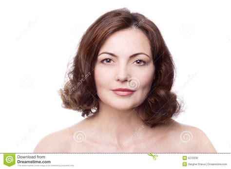 ηλικίας όμορφη μέση γυναίκα Στοκ Εικόνες εικόνα από Agedness 5272230