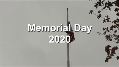 Memorial Day 2020 Youtube