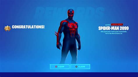 Free Spider Man 2099 Outfit Coming To Fortnite New Bonus Cosmetics