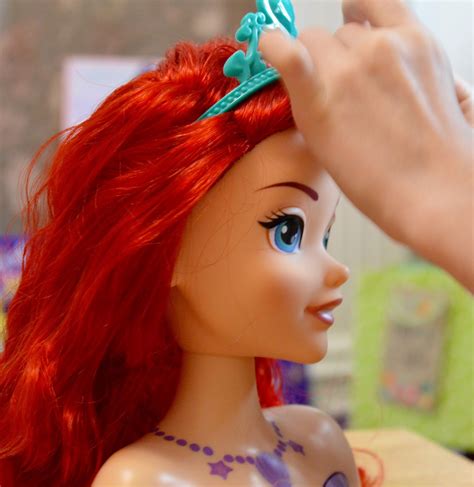 The Mermaid Hair Obsession Continues Ariel Styling Head Review