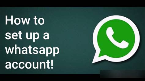 How To Set Up A Whatsapp Account Part 1 2016 Youtube