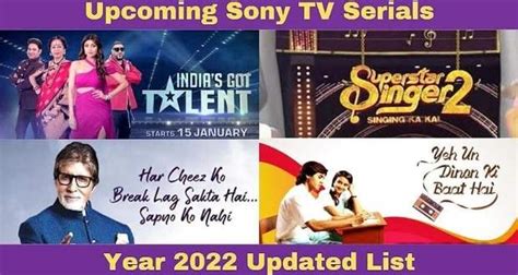 Sony Tv Upcoming Serials 2022 Current Future Indian Hindi List Latest