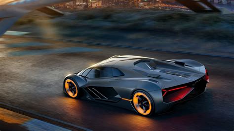 Lamborghini Terzo Millennio Ev Supercar K Wallpaper Hd Car