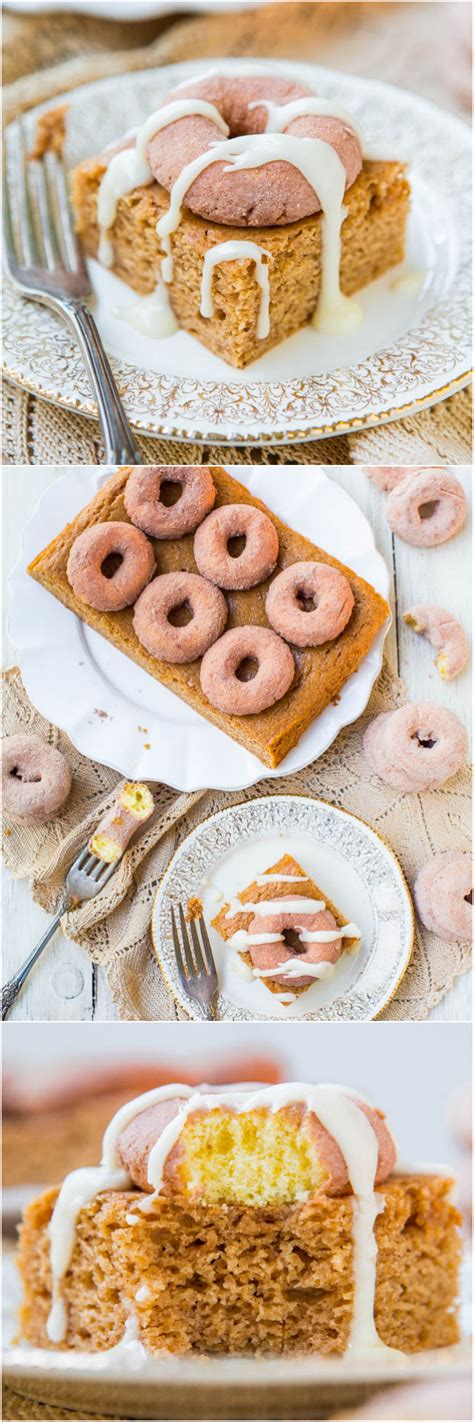 In a small bowl, dissolve yeast and 1 tsp. Cinnamon-Sugar Mini Donut-Topped Snickerdoodle Cake ...
