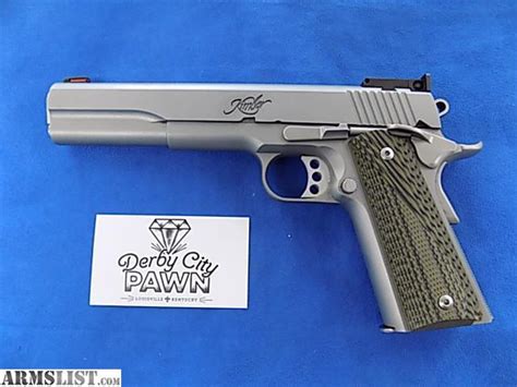Armslist For Sale Kimber 1911 Stainless Target Ls 10mm Pistol 6