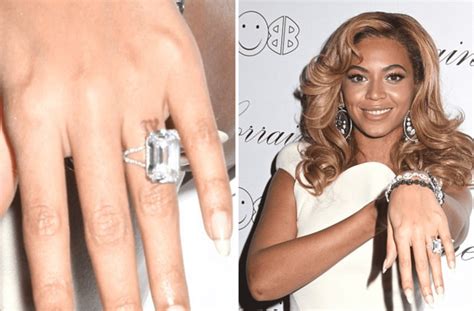 Beyonce Celebrity Engagement Ring Jonathans Fine Jewelers