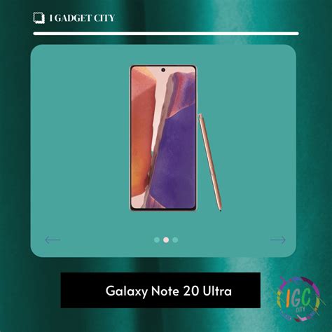 Samsung Galaxy Note 20 Ultra 5g Igcity