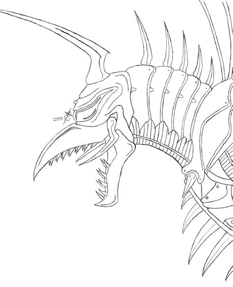 Gigan Coloring Pages At Free Printable Colorings