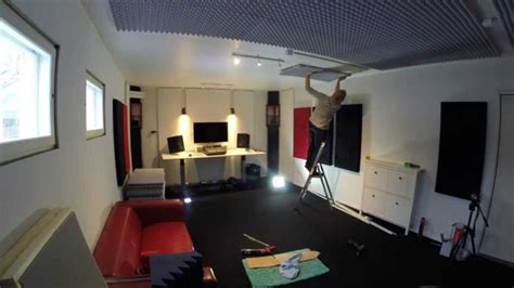 How to build a home recording studio in 10 days - YouTube