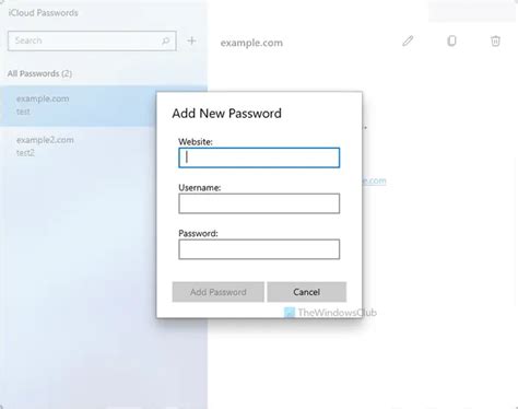 How To Set Up And Use Icloud Passwords On Windows 1110