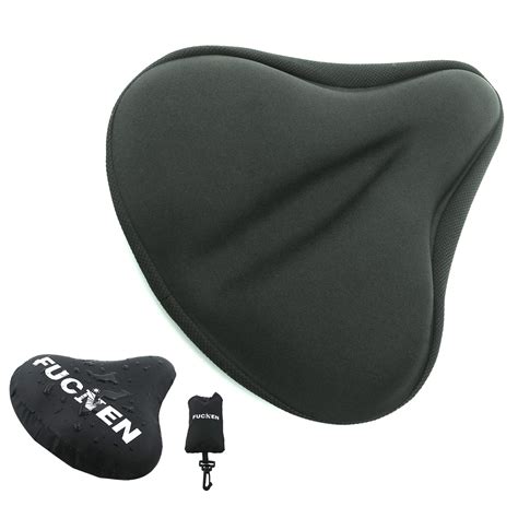 Buy Fucnen Exercise Bike Seat Cover Padded Bike Gel Seat Cover For Womenman Large Bicycle Gel