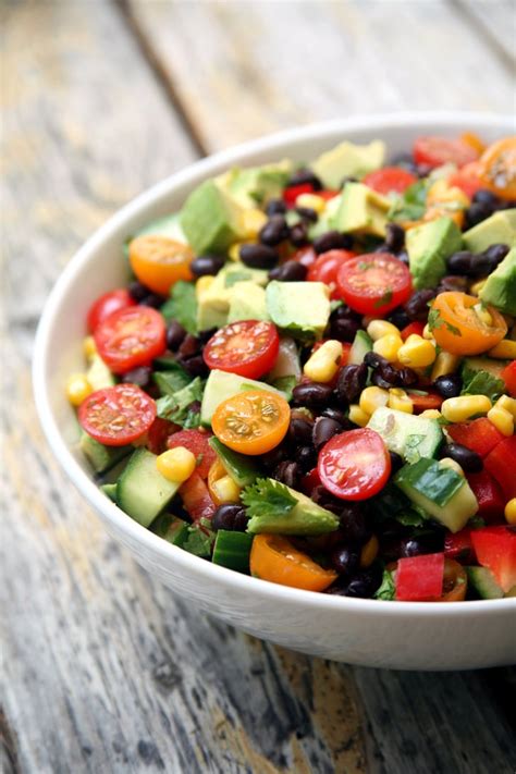 Are you looking for recipes for your slow cooker that are delicious and high fiber? Cucumber Corn and Black Bean Salad | Best Lunch Recipes ...