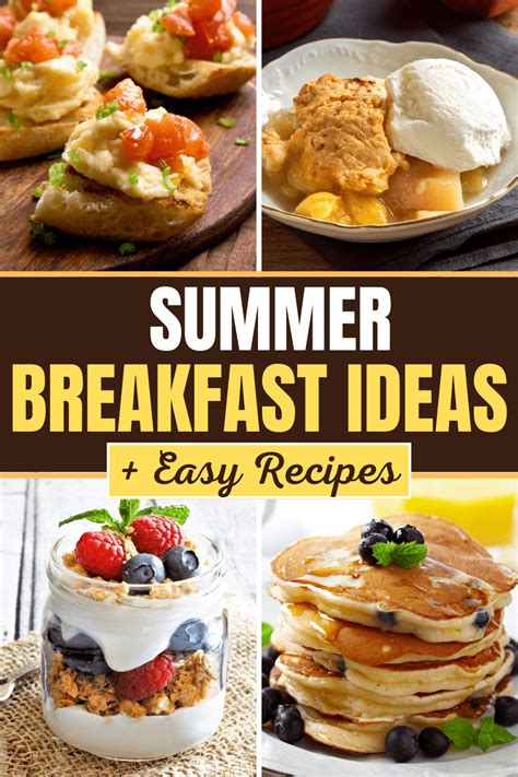 37 Summer Breakfast Ideas Easy Recipes Insanely Good