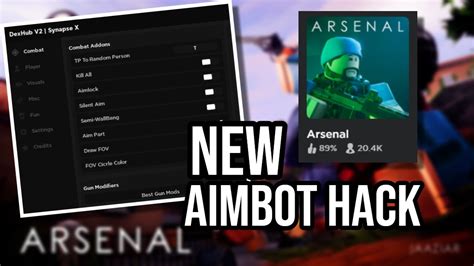 2022 PASTEBIN NEW OP Arsenal Script Hack GUI Aimbot ESP Codes